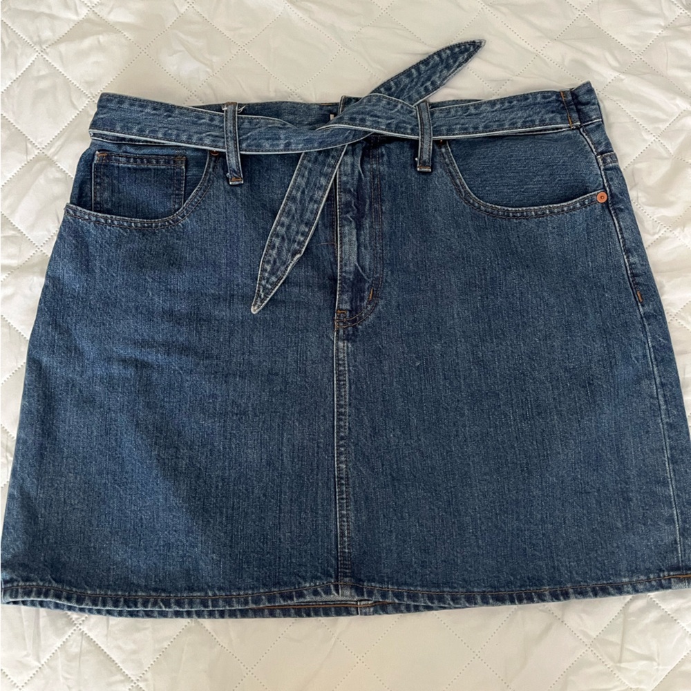 Madewell Denim Blue Skirt